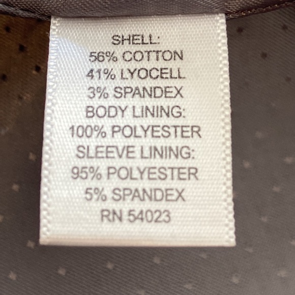 Banana Republic Size 4 Black Single Breasted Stretch Workwear Blazer Jacket 4905 - Picture 6 of 6